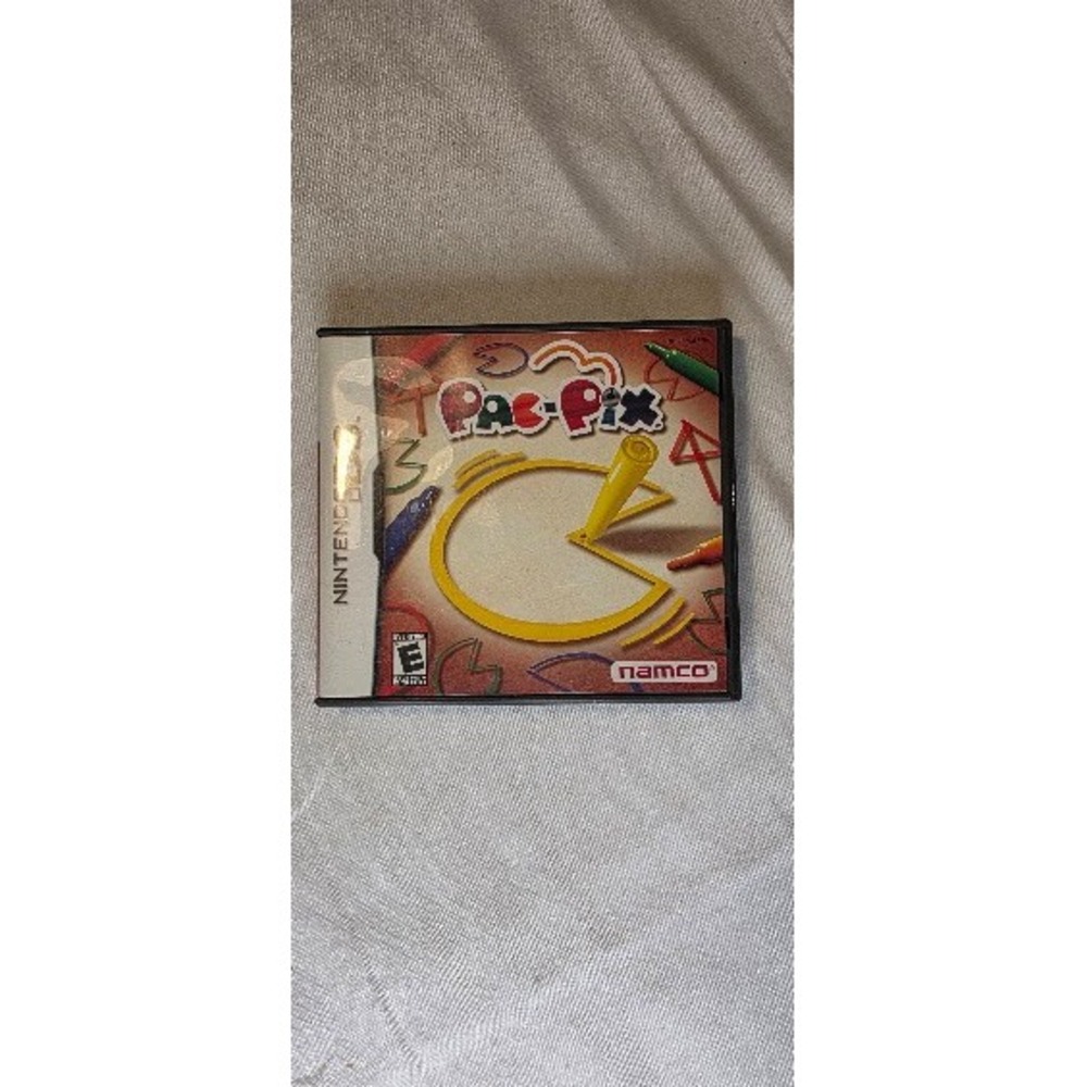 Pac-Pix Nintendo DS Namco 2005 CIB Complete With Manual NTR-APXE-USA